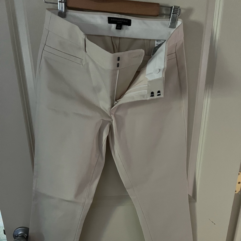 Off white Ann Taylor dress pants